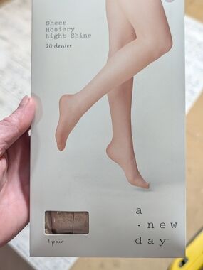 A New Day Sheer Hosiery in Sand/Tan